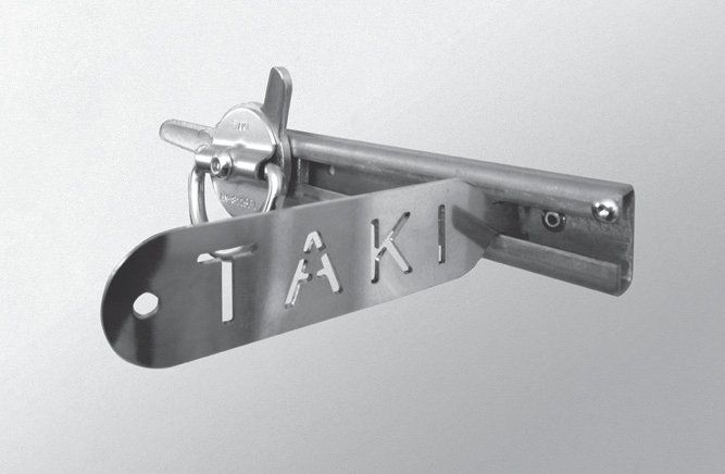 TAKI® cleaning tool in a rail