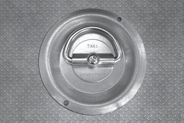 TAKI® floor anchor recessed into the floor